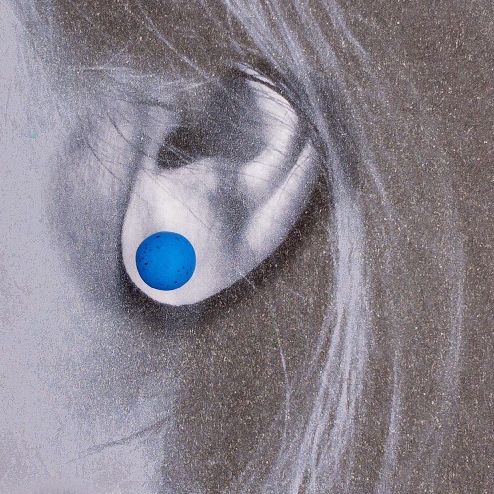 NEW Titanium Posts | Bright Blue Pop Color Studs - Picture 7 of 8